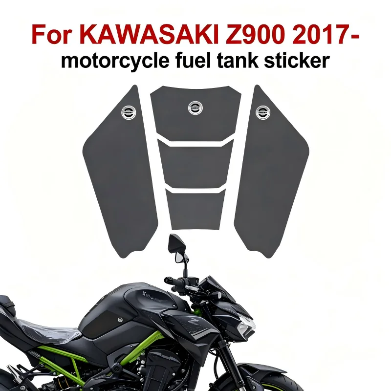 

Motorcycle Fuel Tank Pad For Kawasaki Z900 z 900 2017-ON Non-slip Sticker Side Fuel Tank Pad Waterproof Rubber Stickers
