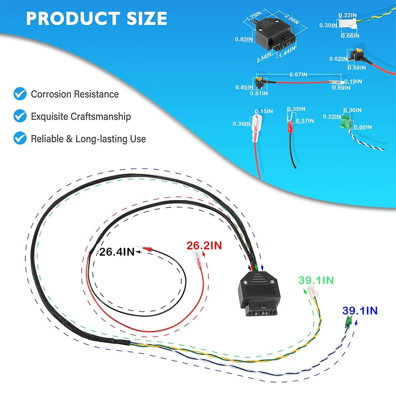 Double Bypass | Trunk-Mount Security Bypass OBD2 Cable Kit Compatible with Dodge Charger, Challenger, Chrysler 300 2018-2023