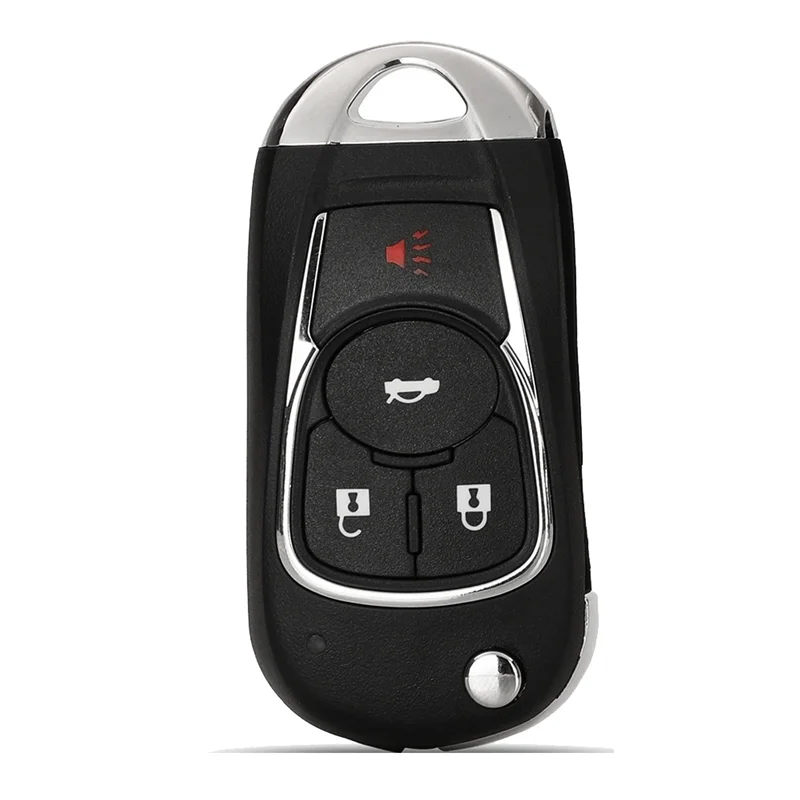 Xhorse XKBU02EN Universal Wire Remote Key Fob Flip 4 Button for Buick Style for VVDI Key Tool