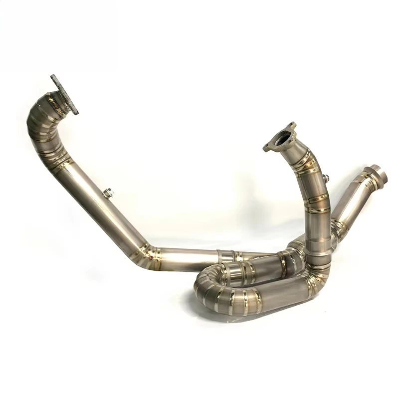 Forged Exhaust System For MotorcycleTEENTOP Factory Adventure Exhaust Pipe For 1290 ADV 1190/1090/1050 ADV Titanium Alloy Ex 2
