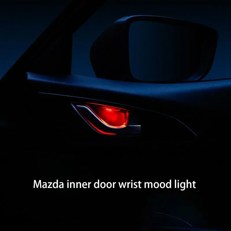 

Fit for Mazda 3 Axela 2014-2019 CX-4 2016-2020 Artez 2014-2019 CX-3 CX-5 CX-8 Car Interior Door Bowl LED Ambient Lights