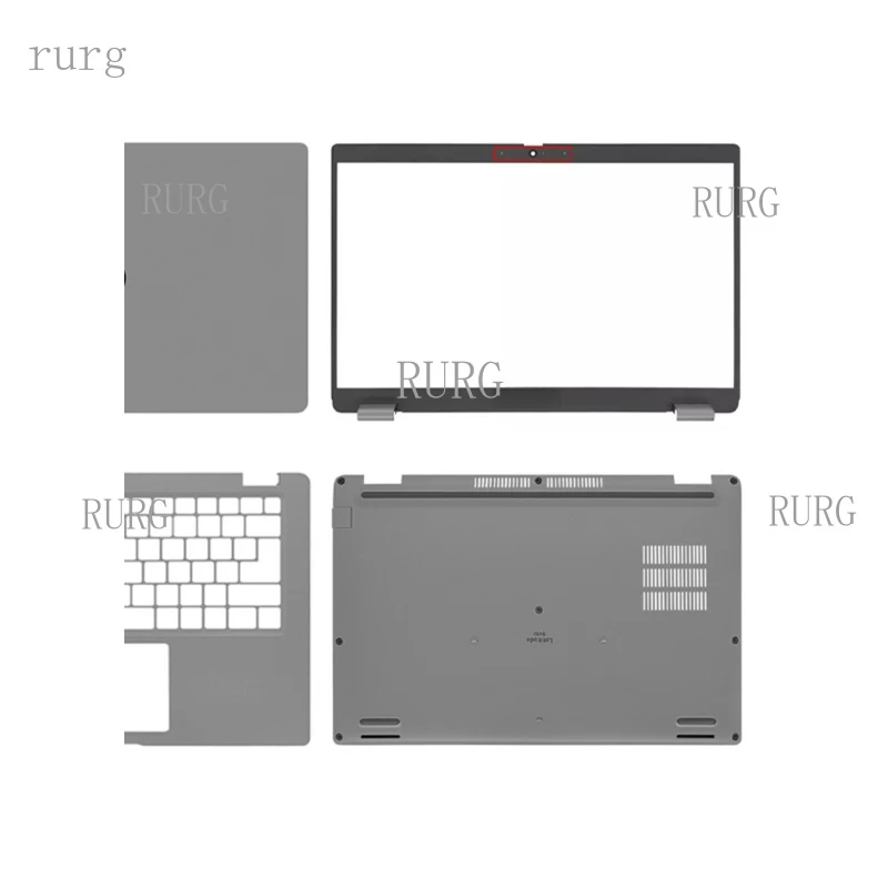 R+ Brand New for Dell Latitude 5430 E5430LCD Back Cover Border palm rest Bottom Shell Silver