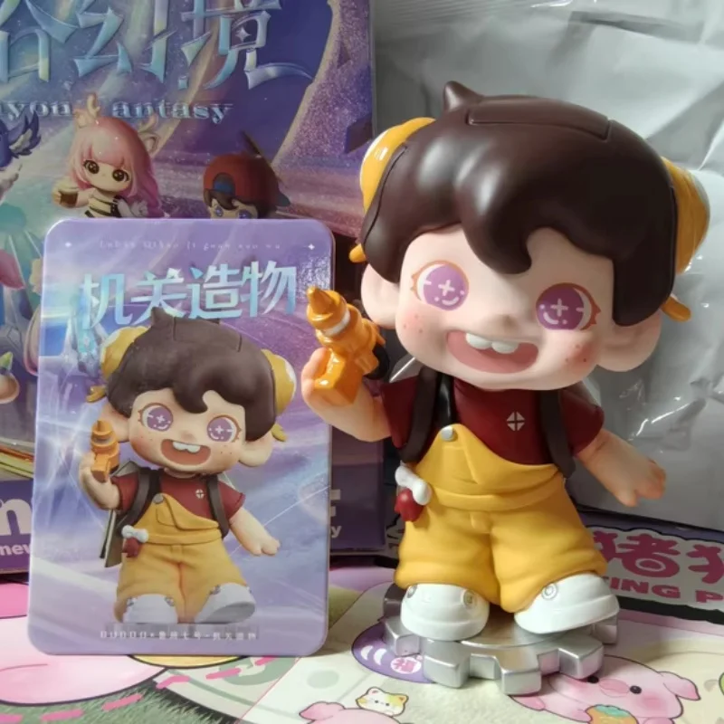 [In Stock] Tntspace Co-Branded Honor Of Kings Canyon Illusion Trendy Toy Blind Box Cute  Anime Figurine Rayan Mystery Box Gifts