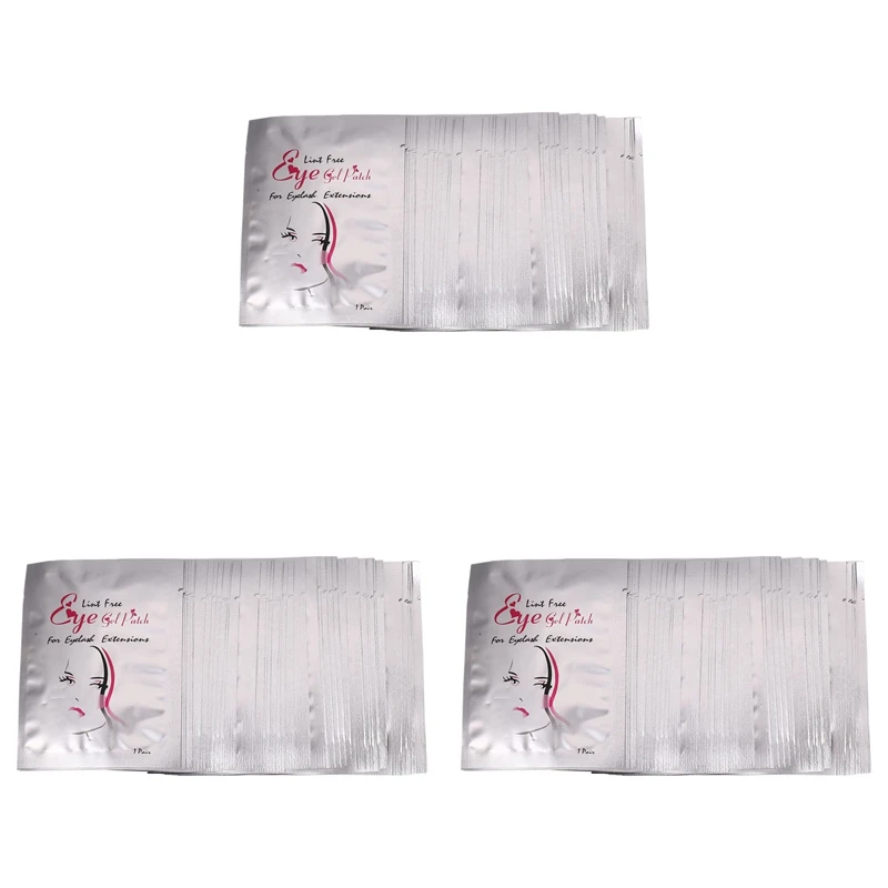 150 Pairs Eyelash Extension Under Gel Eye Pads Non-Woven Patches Make-Up