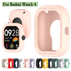 Suitable For Redmi Watch 4 Watch Case Soft and Durable Silicone Hollow Watch Protector Shell Protective Case