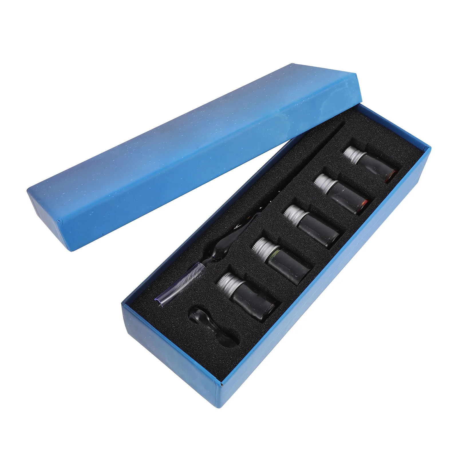 conjunto-de-canetas-de-vidro-com-tinta-de-5-cores-caneta-de-assinatura-a-prova-de-vazamento-caneta-de-caligrafia-para-desenho-artistico-material-de-escritorio-e-escolar