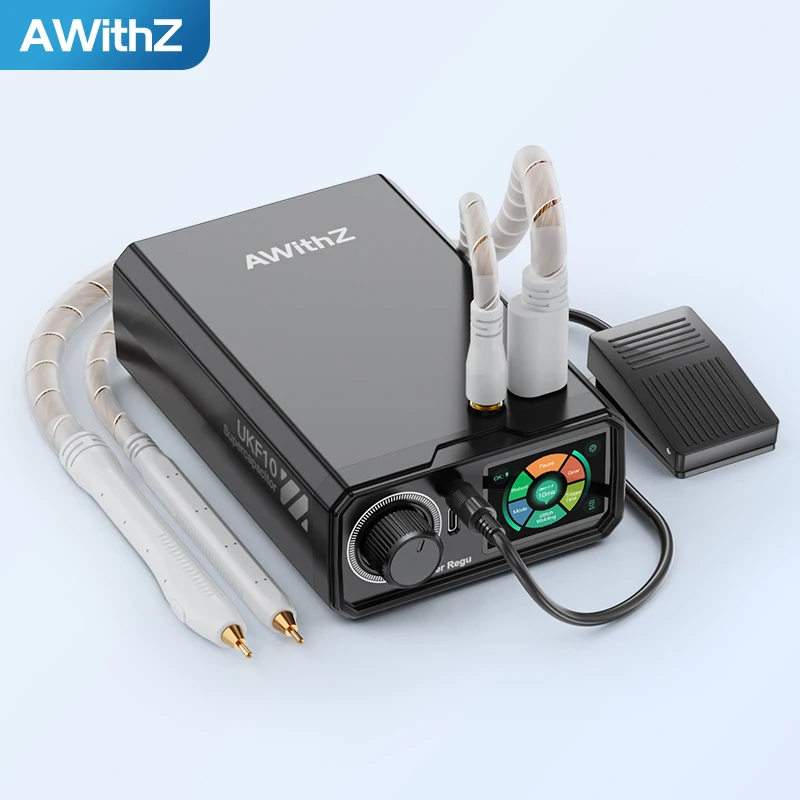 

UKF10 Multi-Mode Spot Welder (Auto/Hand/Foot) 6V 1725A for DIY Battery Power Tools Repair