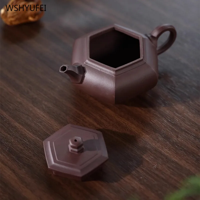 Yixing Purple Clay Pot Pure handmade teapot Old purple clay teapot from the original mine Kung Fu tea set