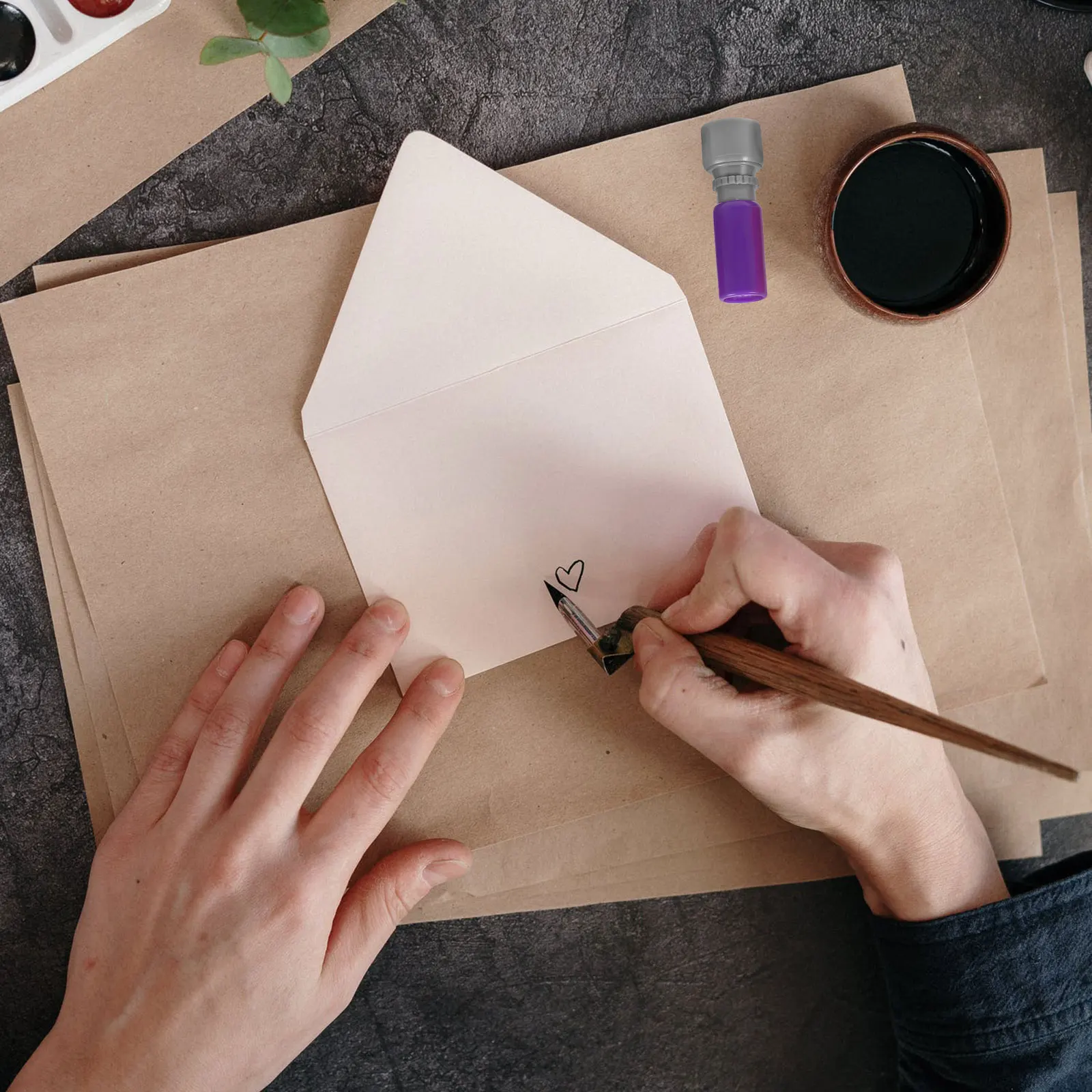 

10Pcs Round Shape DIY Blank Seal Case Stamps Name Stamp Tool for Customizing Personal Gifts and Party Use Ink Stamp