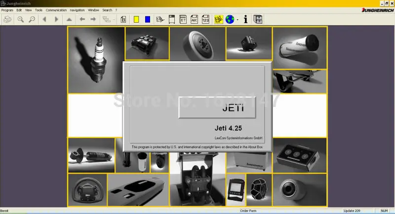 JETI ForkLift (ET) V4.37 Updated 538 [01.2025] Spare Parts Catalog for Jungheinrich