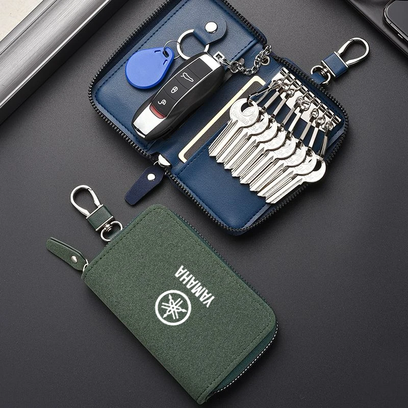

Fashion Motorcycle Key Bag Cover Case Card Coin Wallet For YAMAHA Tmax MT07 FZ07 MT09 FZ09 FJ09 MT03 MT25 MT10 FZ10 XMAX Tracer