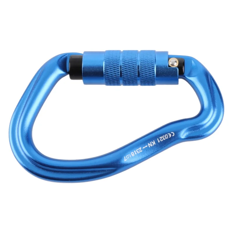 KN 2318 7 Outdoor Climbing Carabiner Key Chain Clip Keyring Snap Hook Automatic Buckle For Camping Mountaineering