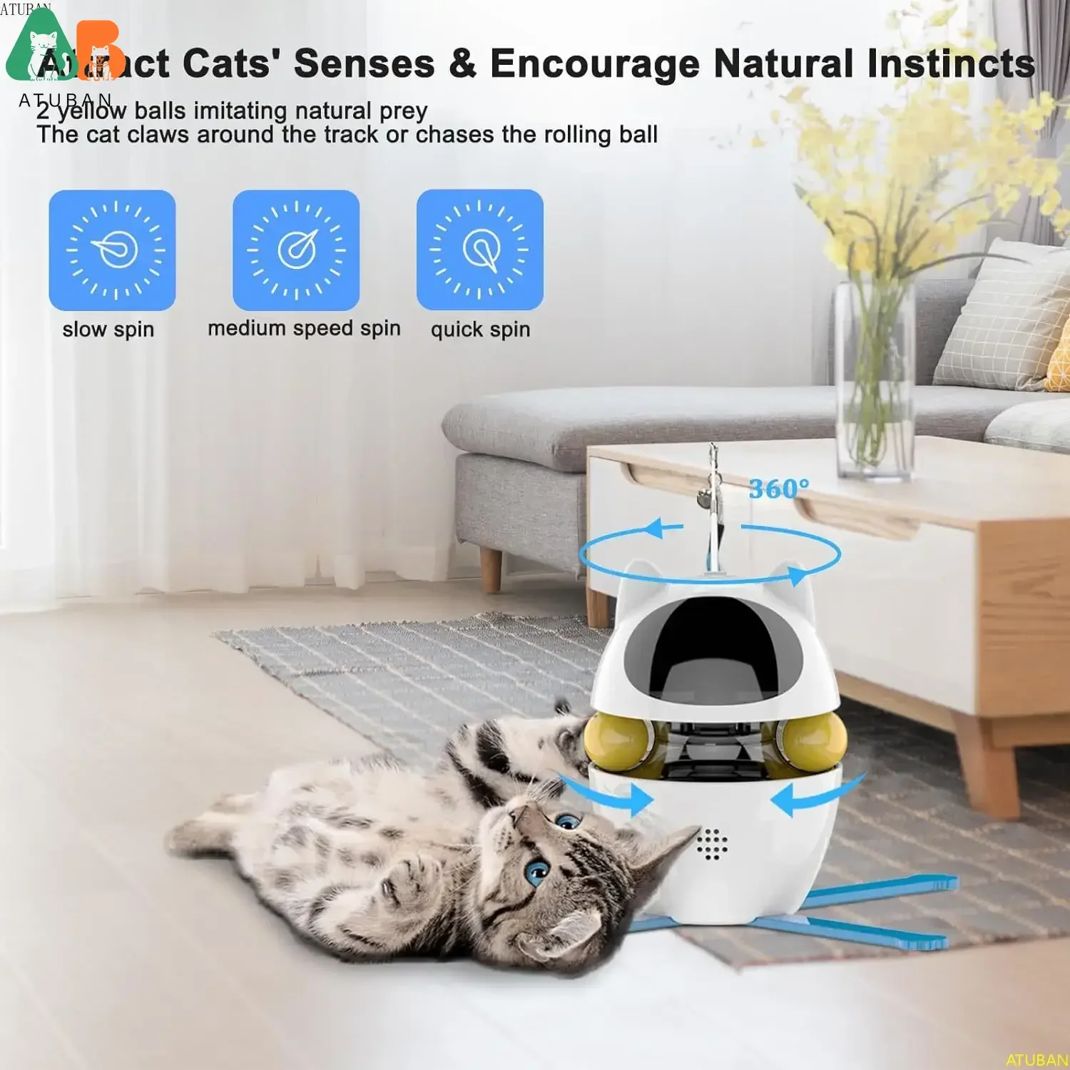 Thumbnail 2 - #24 Best Automatic Laser Cat Toys to Buy In 2026