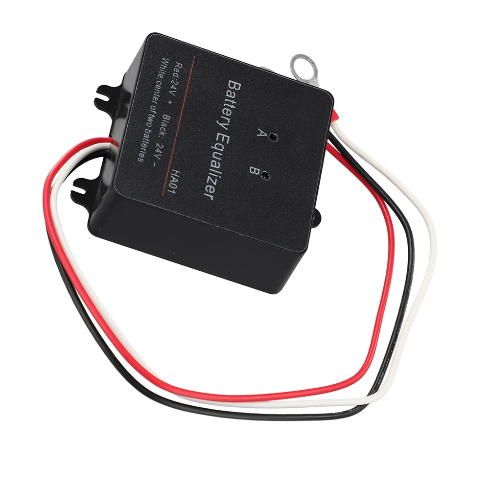 1x Battery Equalizer For 2x12V Cell Balancer 2S Active Voltage Charger Regulator For Various Applications For Cars, Boats