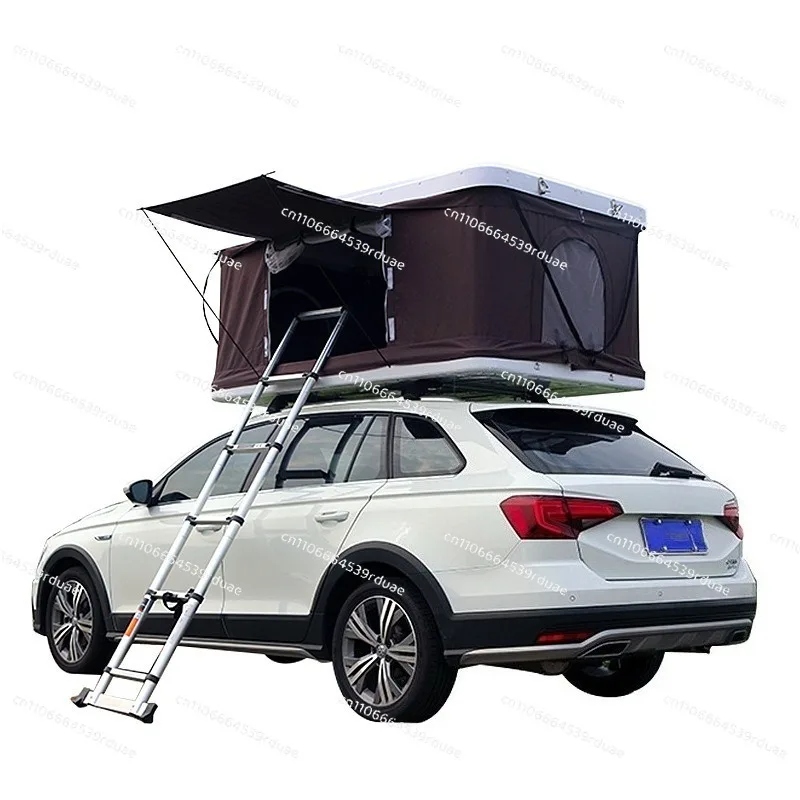 Roof tent Portable outdoor camping Roof tent Side  Rainproof waterproof Car car tent