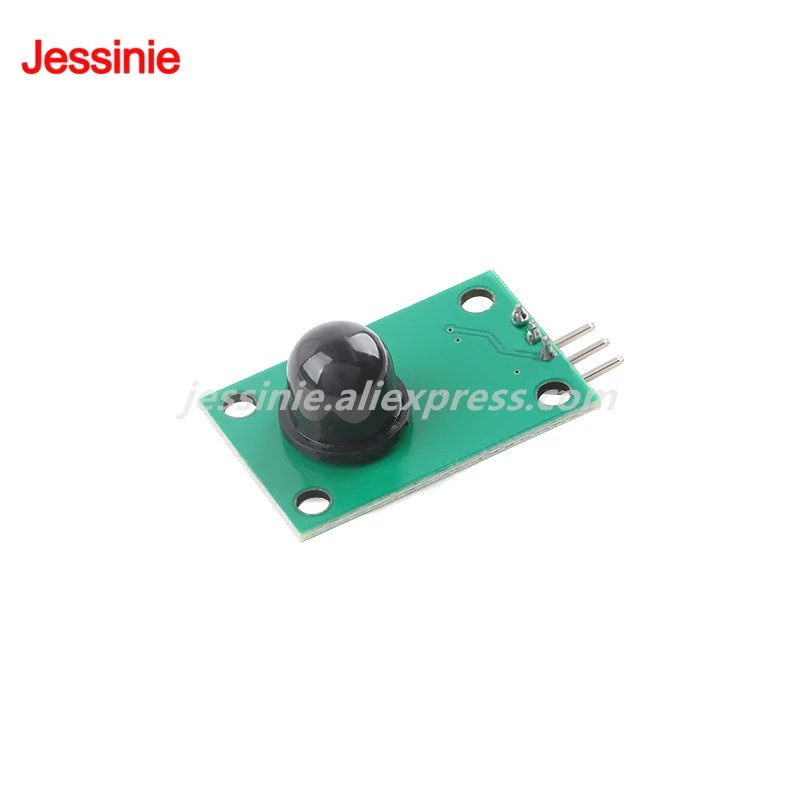 20pcs/1pc D203S Pyroelectric Infrared Sensor Module Human Body Infrared Motion Sensor Switch Probe 5m Reaction Angle 120 Degrees