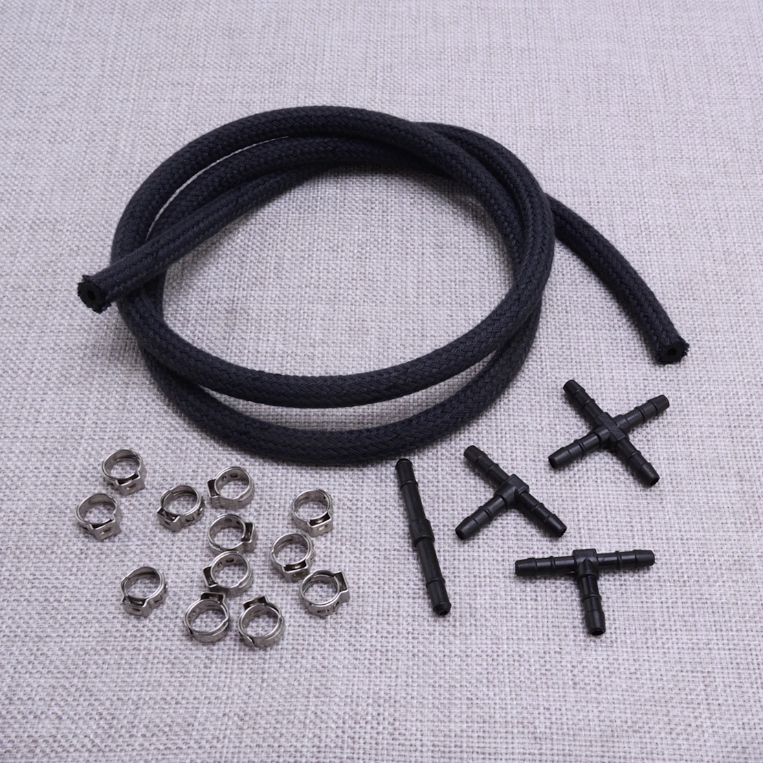 Fuel Overflow Line Kit Pipe Hose Clamp Buckle Set 0417-8629 New Fit for Deutz 1011 2011 Engine