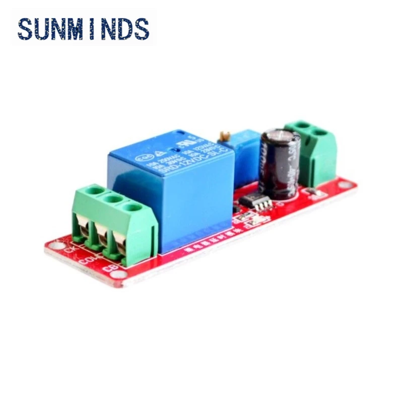 Immagine 3: 1 pz 12 V timer di ritardo interruttore monostabile modulo relè NE555 oscillatore per auto