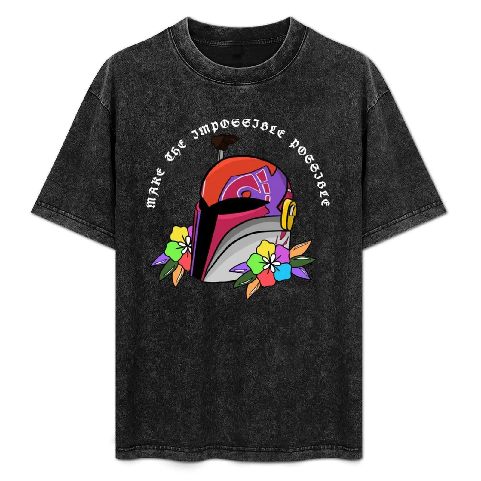

make the impossible possible T-Shirt Big and Tall Gym T-Shirt