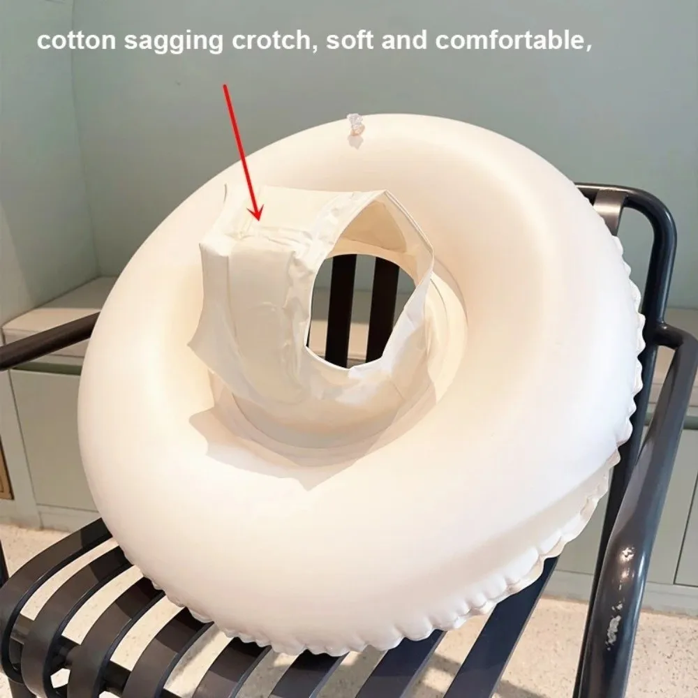 Veilig opblaasbaar zwembad vlotterbuisvorm zitring zwemring waterspel zwemcirkel strand