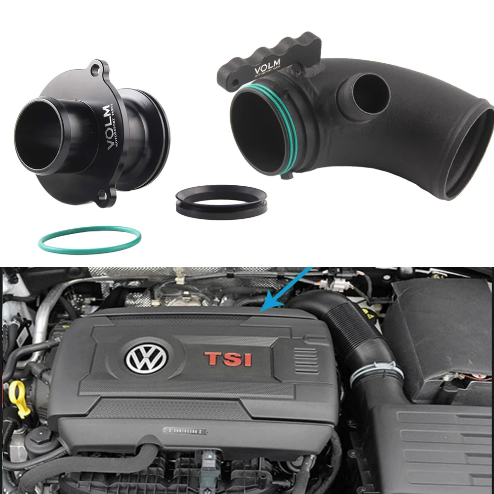New Turbo Inlet Outlet Upgrade Pipes Tubes Muffler Delete Inlet Pipe For Golf Mk7 Gti Audi A3 8v S3 S1 Tt Leon Ea888 Gen3