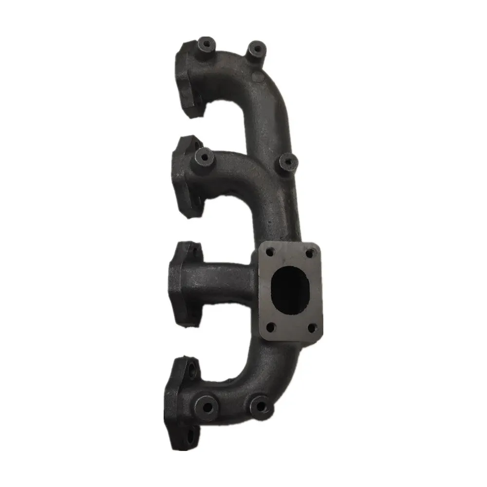 Colector de escape para Kato HD512, Sumitomo SH130, Sany SY205, colector de escape para motor 4D34, piezas de excavadora