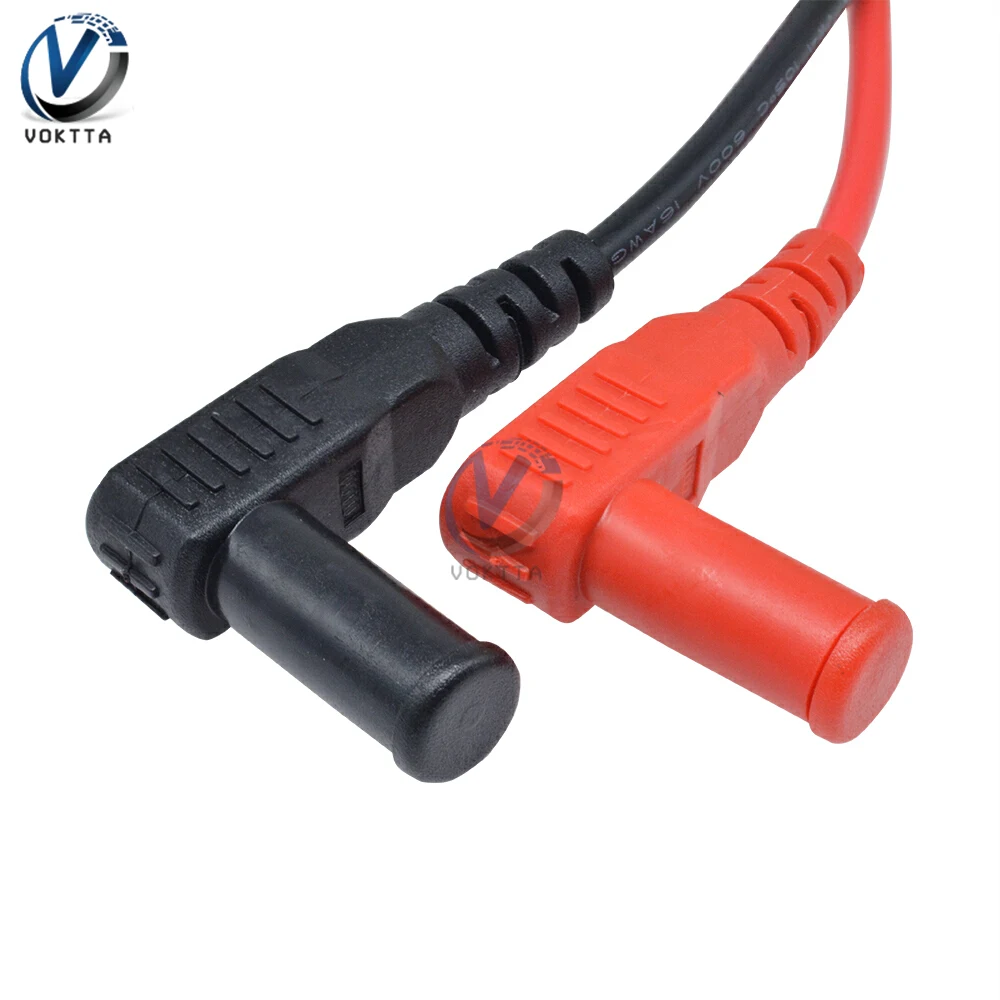 Bolígrafo de prueba de multímetro Universal, 1000V, 20A, 10A, cables, kits de prueba de sonda multímetro, cable de pluma de cobre puro chapado en oro de 72cm/110cm