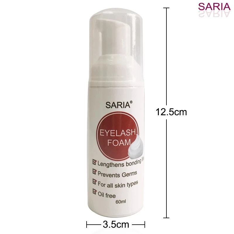 Eyelash Extension Shampoo Foam Eyelid Deep Clean Cleanser For Makeup Tools Mascara Remover Glue Salon Home Use