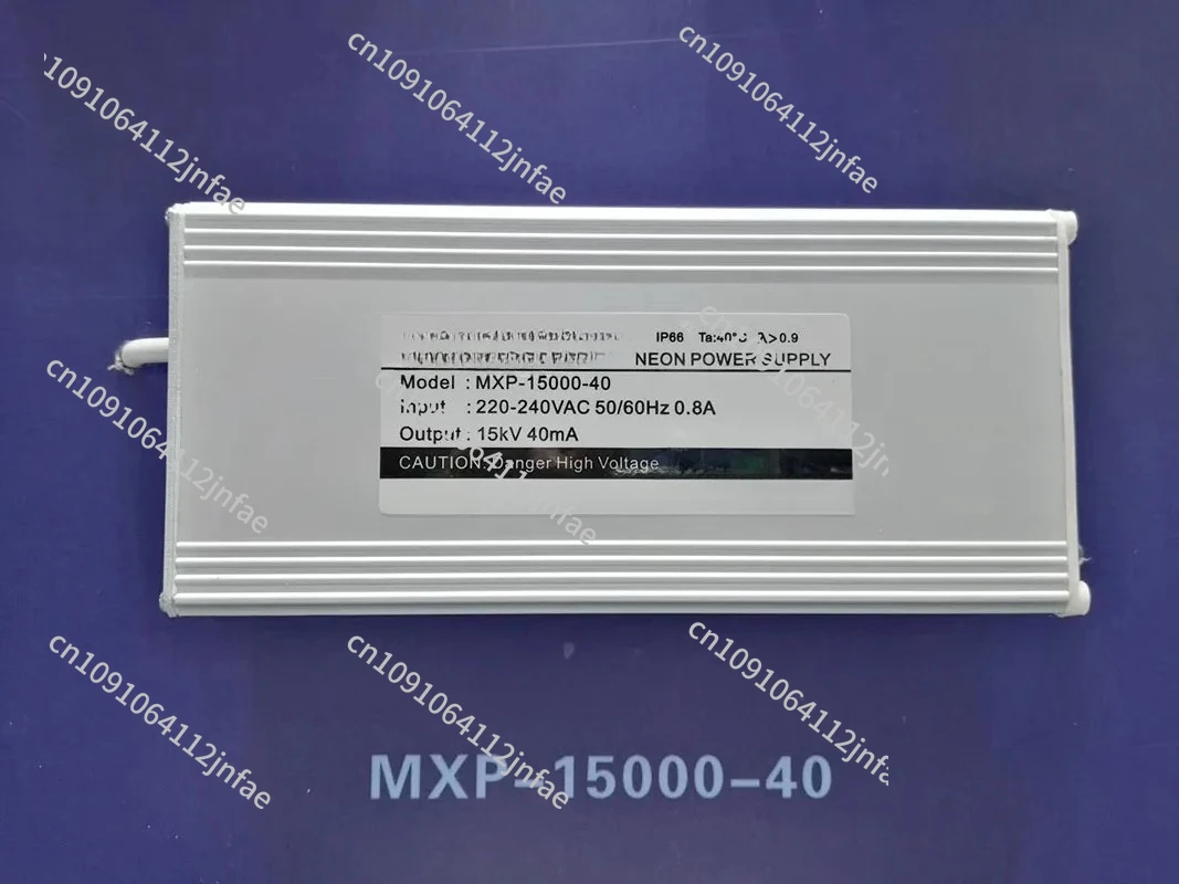 High-brightness Neon Sign Transformer Power Neon Rectifier Ballast Output 15kVAC 40mA 192W Input 220V 50/60Hz