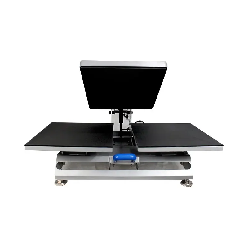 Twin Station Shuttle Magnetic Auto Open Up Heat Press Machine