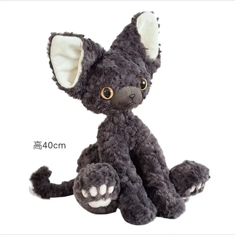 

Midwin Cat Plush Toy Doll Cute Black Cat Doll Simulation Cat Online Celebrity Doll Birthday Gift Girl