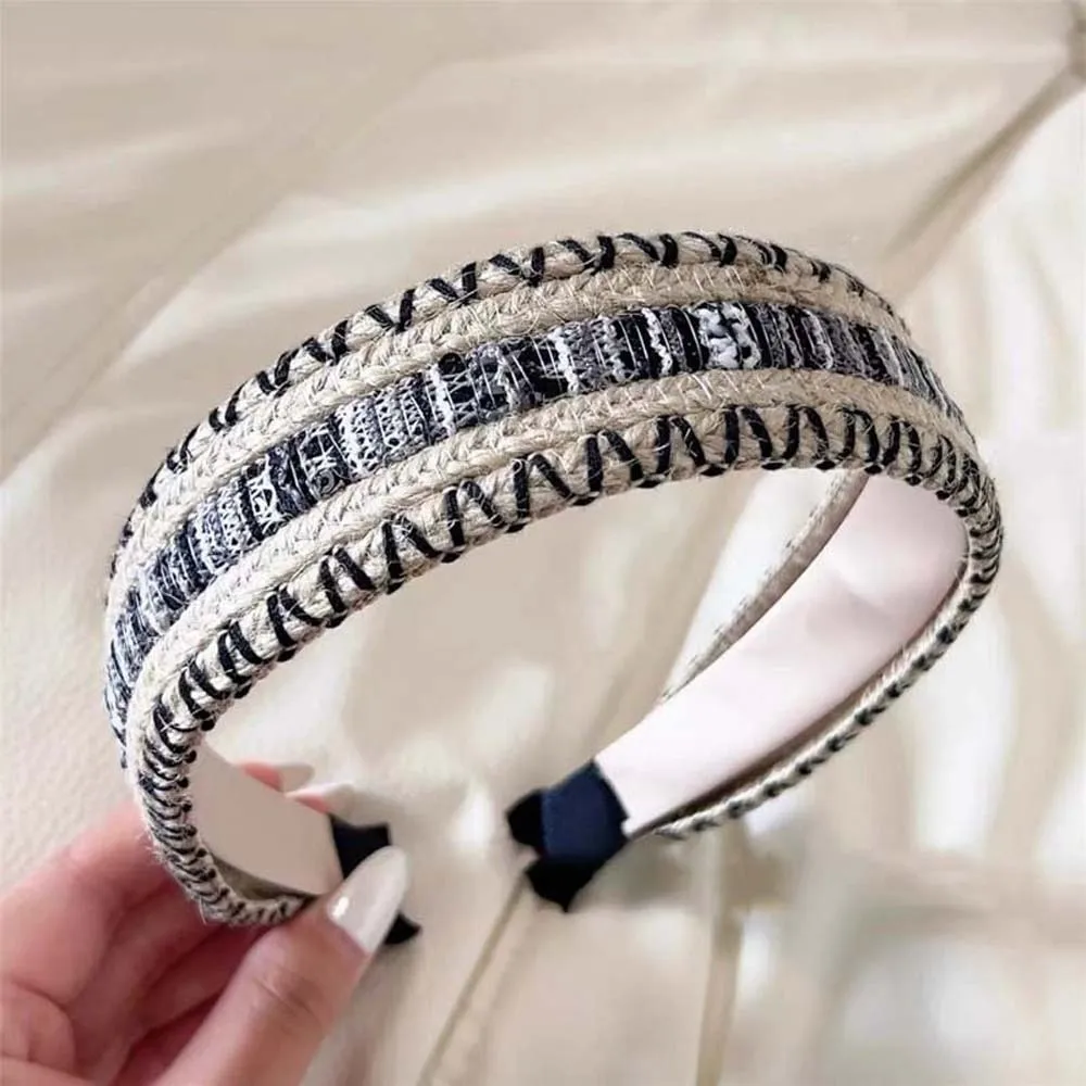 

2pcs Versatile Ballet Style Ribbon Banana Clip Wide Side Sweet Bow Vertical Clip Hairband Soft Women Woven Headband Gift