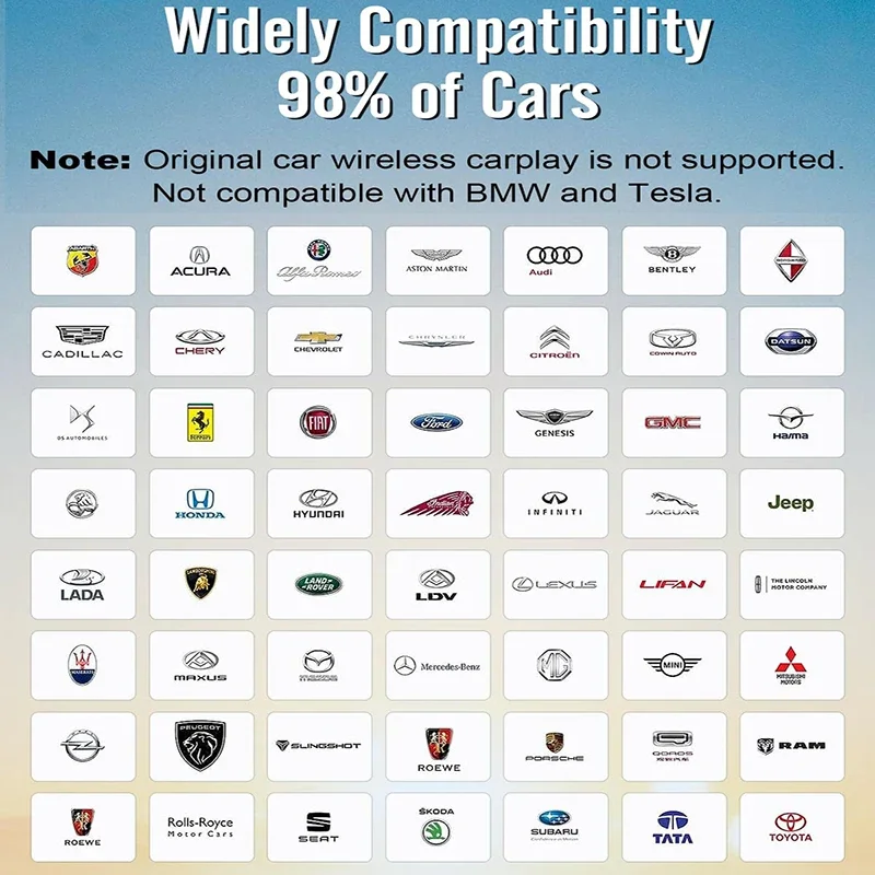 Nuovo Android 5 In 1 CarPlay AI Box Wireless Carplay Android Auto Adattatore OEM Smart TV BOX Per Netflix YouTube Accessori Auto