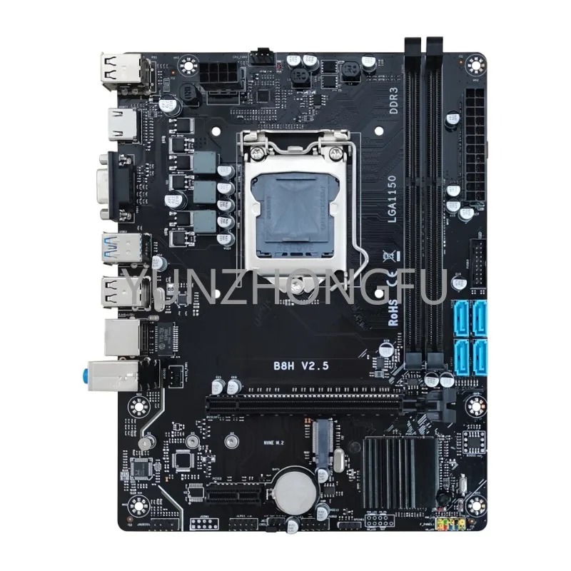 The new B85 desktop computer motherboard 1150 pin DDR3 memory supports M.2 solid-state i3 4590CPU.