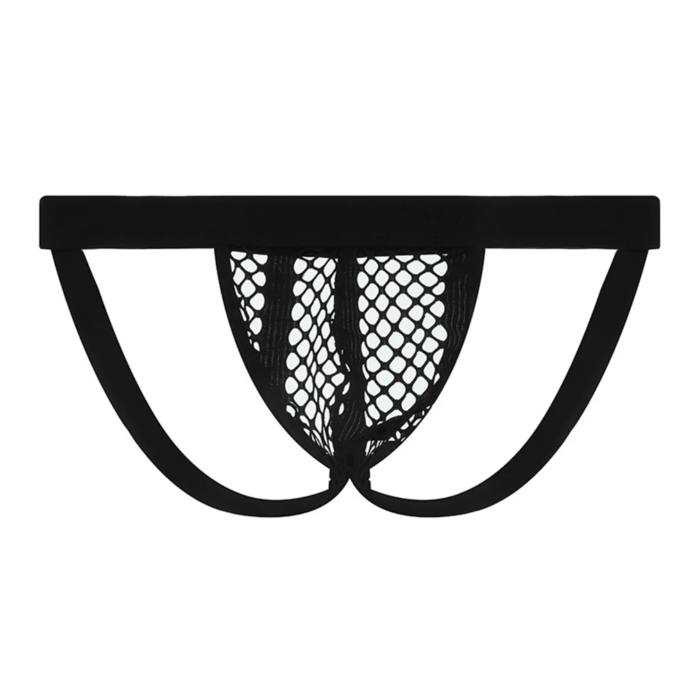 

Underwear Thongs Knickers Underpant Mens Mesh Briefs Breathable Mesh Jockstrap Briefs Underwear for Men with T back
