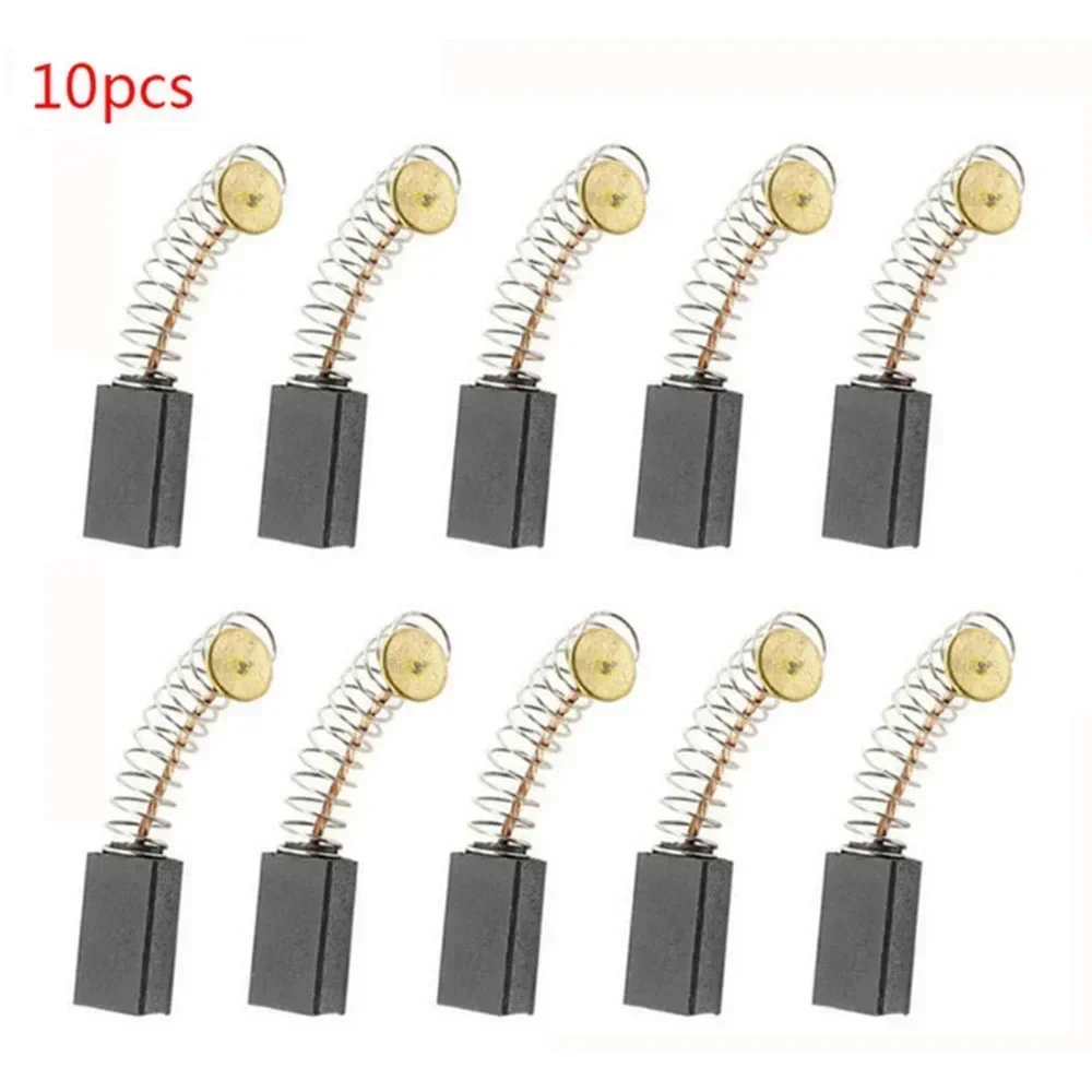 10pcs มอเตอร์แปรงคาร์บอนชุดแปรงโลหะคาร์บอนสําหรับ Bosch ไฟฟ้ามอเตอร์เจาะ 5*8*15 มม.เครื่องมืออุปกรณ์เสริม