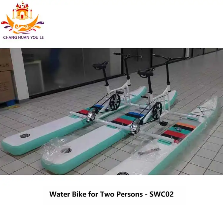 2020 Tourism Coast Rental Two Riders Water Bikes Propeller Sea Bikes With Umbrellas Schiller S1 Price