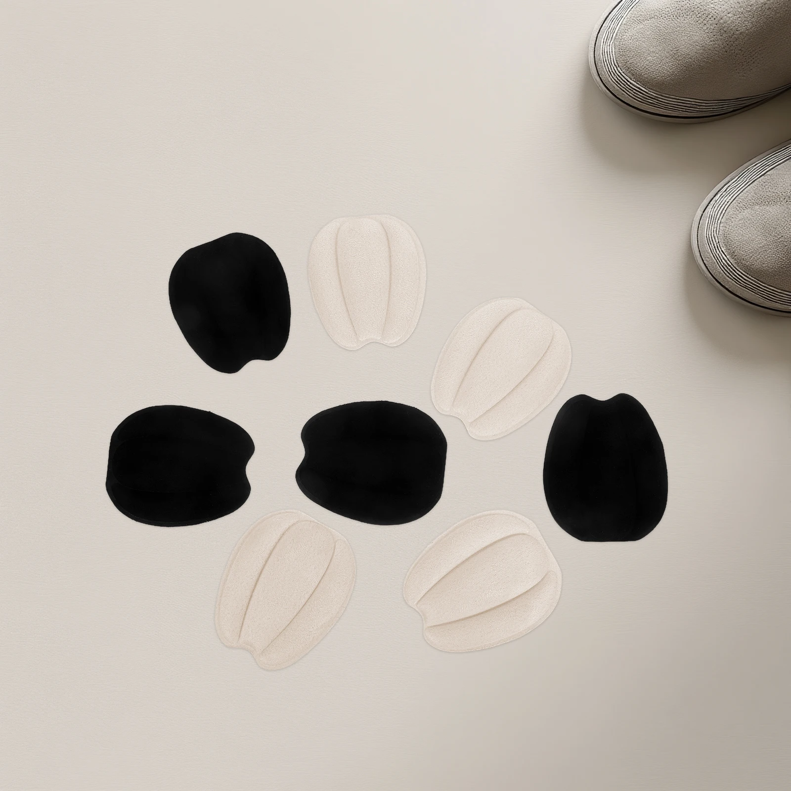 

4 Pair Sliding Insole Heel Grip Pad High Anti Skid Shoe Adhesive Padding Sponge