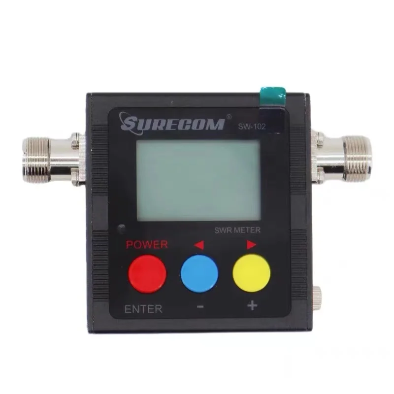 2024 New Surecom SW-102 125-525Mhz VHF/UHF Antenna Power & SWR MeterDigital VHF/UHF SWR & POWER WATT METER BAOFENG TYT QUANSHENG