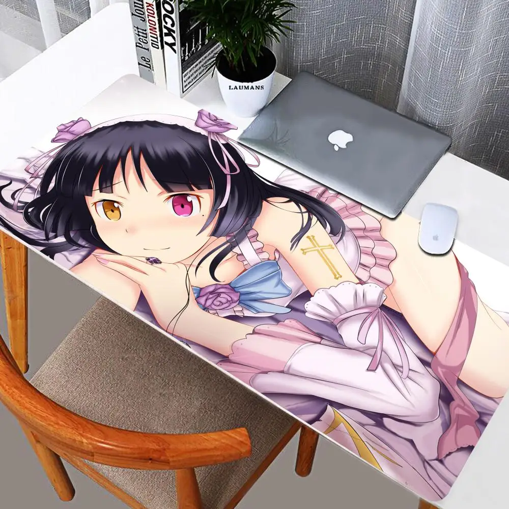 Mouse Pad Anime Oreimo My Little Sister Can't Be This Cute Gaming Mouse Mat Gokou Ruri Ergonomic Rubber Mousepad Cosplay Props