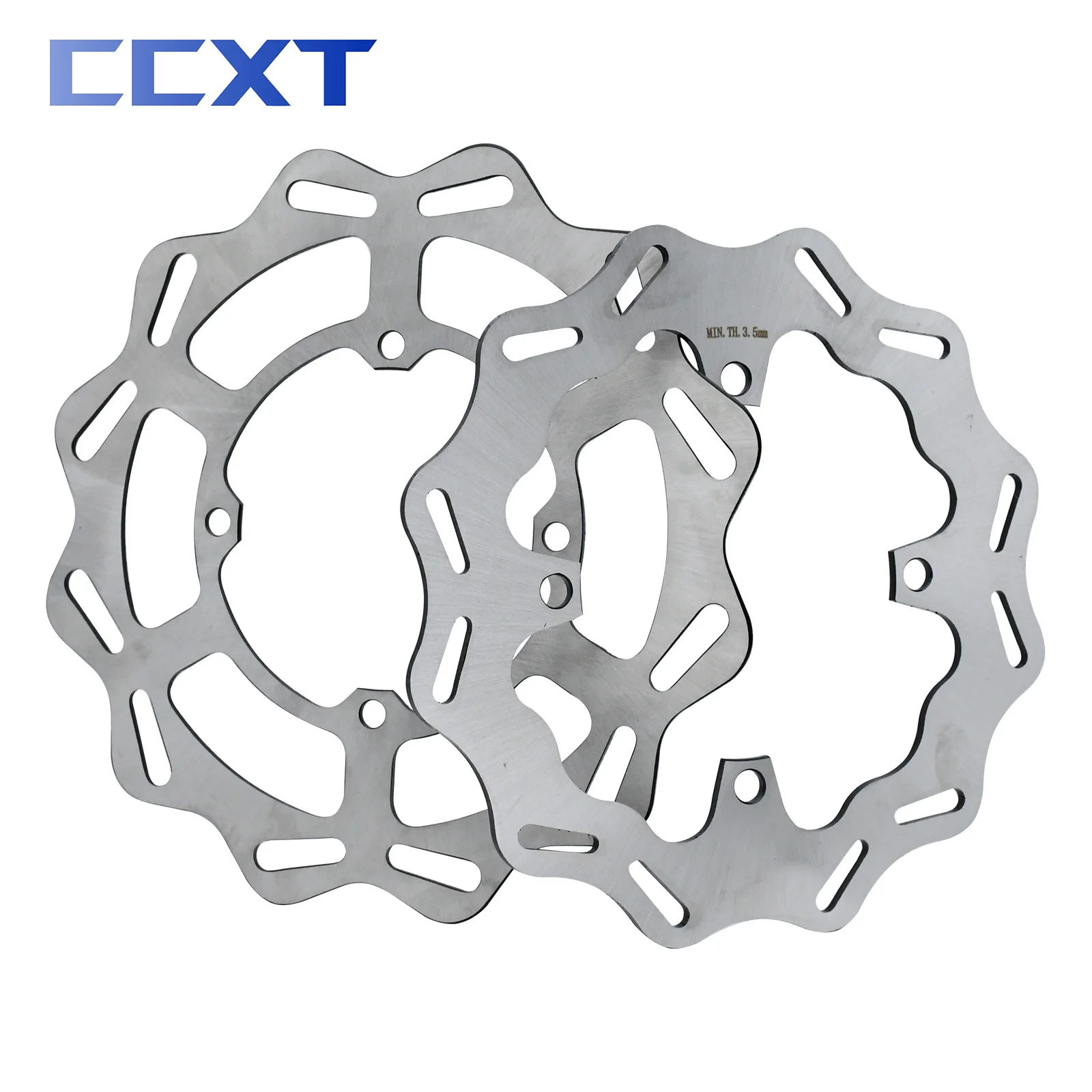 Motorcycles 240mm 270mm Front Rear Brake Disc Rotor For Kawasaki KX 125 250 250F 450F KLX 450R KX250F KX450F KLX450R 2006-2021