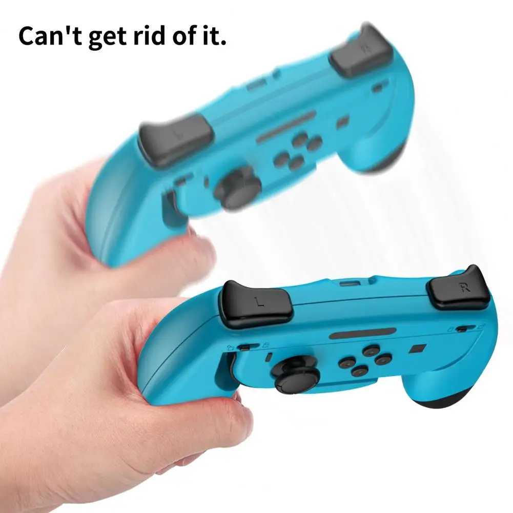 Long Lasting 1 Set Durable Left Right Joypad Handle Grip Compact Handle Grip Type-C