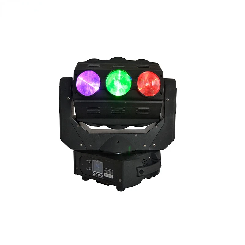 HT hot sale 9*10w led phantom lights 9pcs RGBW 4in1 Infinite moving head light 9 eyes dj for stage