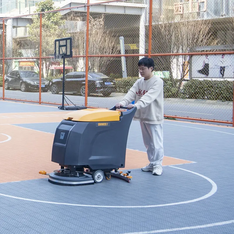 

Factory Price Auto Home Floor Washer Automatic Floor Scrubber Small Walk Behind Floor Scrubber With CE