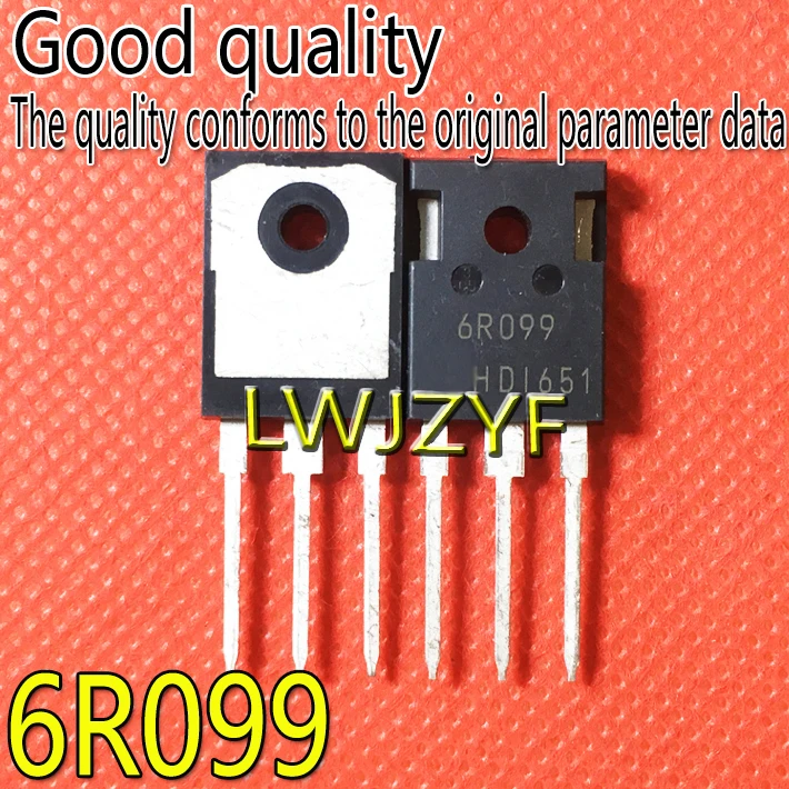 (1Pieces) New  6R099 IPW60R099 TO-247  MOSFET Fast shipping