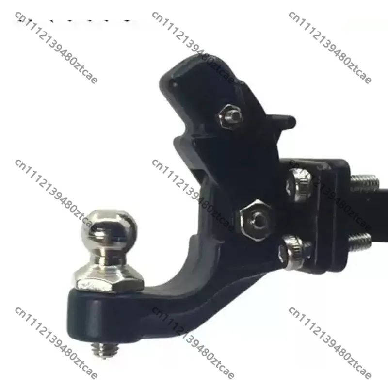 Metal Tow Hook, Simulation Bumper Shackle for RC Rock Crawler, No‑Cut Installation Fit for TRX4, Upgrade Hobby Spare‑Part