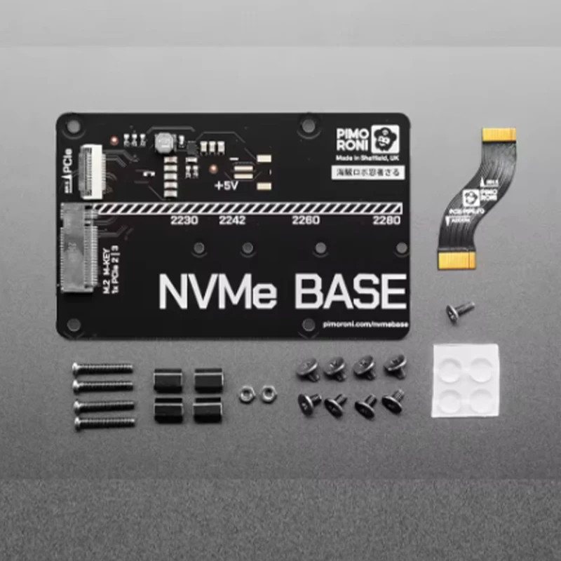 5845 Base Pimoroni NVMe para Raspberry Pi 5 - PIM699