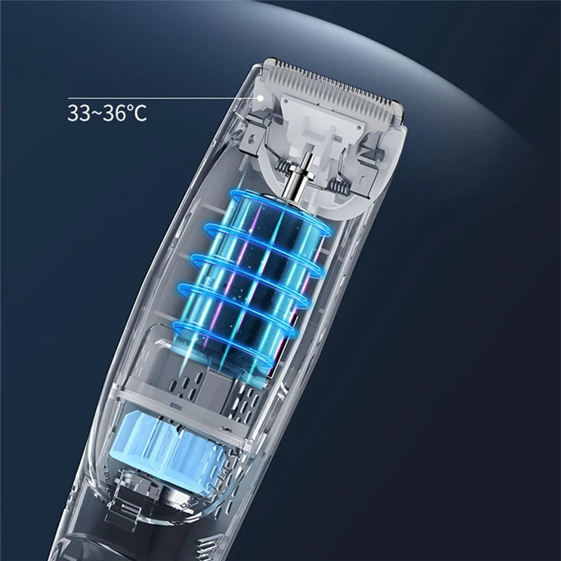 B83B-مجموعة ماكينة حلاقة الأطفال فائقة الهدوء لقص شعر الأطفال وحلاقة وتشذيب شعر الأطفال B