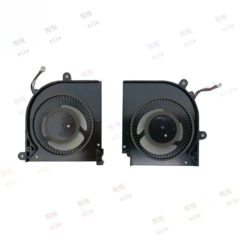 L+ L+ CPU GPU Cooling Fans for MSI Stealth 15M A11SEK A11UEK A11SDK BS5405HS U4W U4X