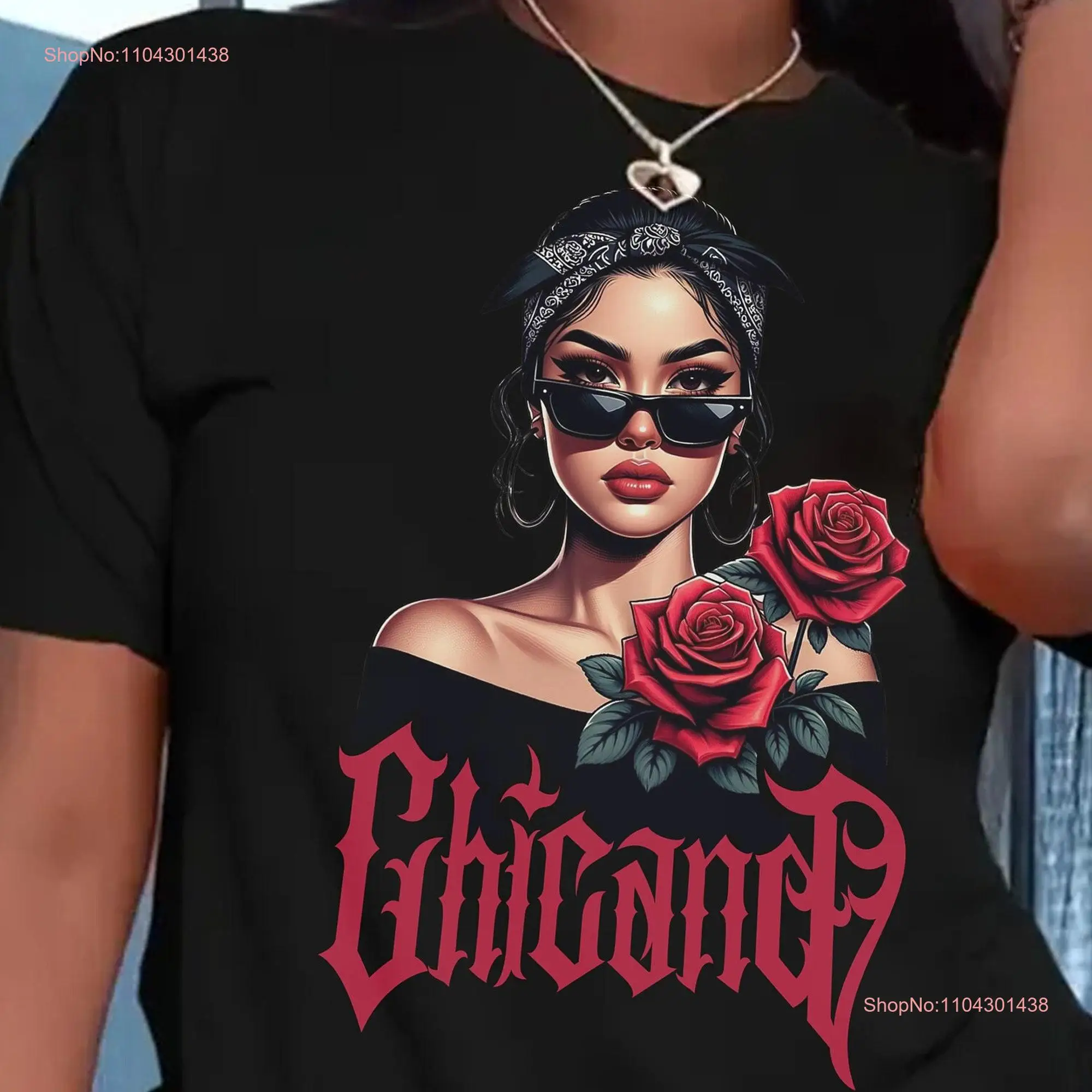 Old school Pride chicana mexicana latina t shirt chicano lowrider art graphic TEE chola girl unisex crewneck premium